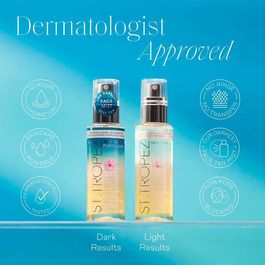 Self Tan Purity Face Mist Dark 80ml