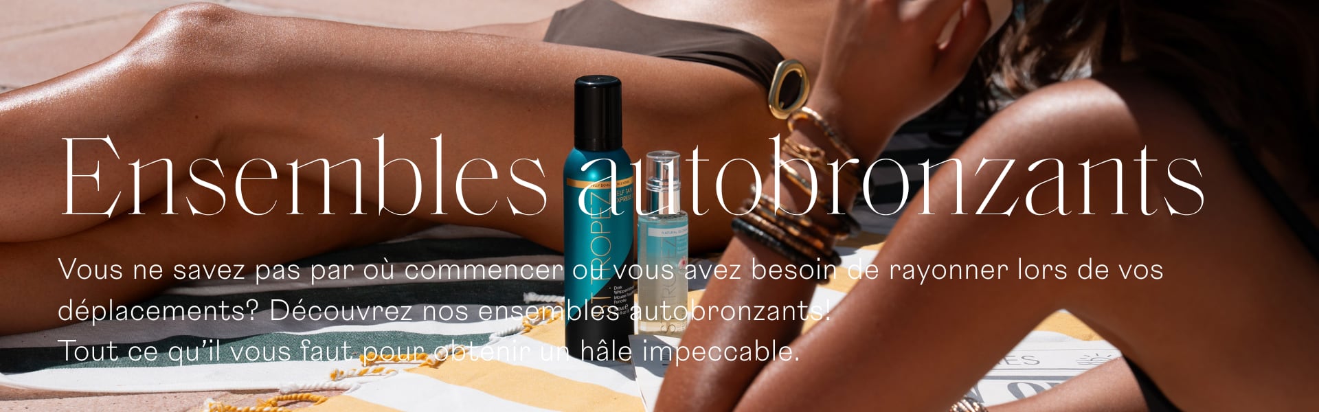 Ensembles autobronzants